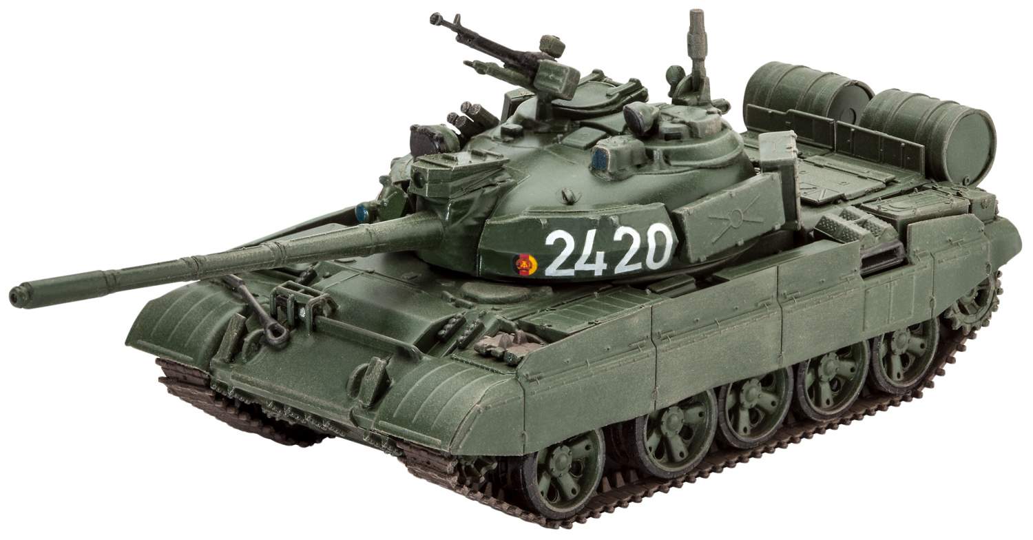 Сборная модель танка T-55AM / T-55AM2B, 1:72 Revell – характеристики на  Мегамаркет