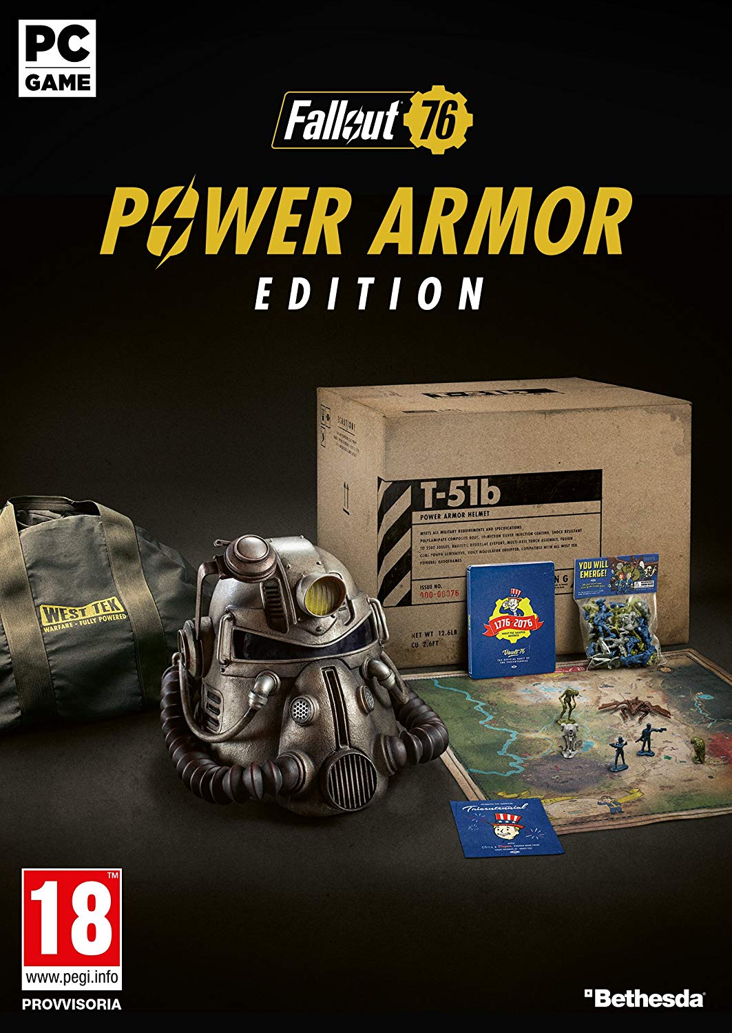 Игра Fallout 76 Power Armor Edition для PC – купить в Москве, цены в  интернет-магазинах на Мегамаркет