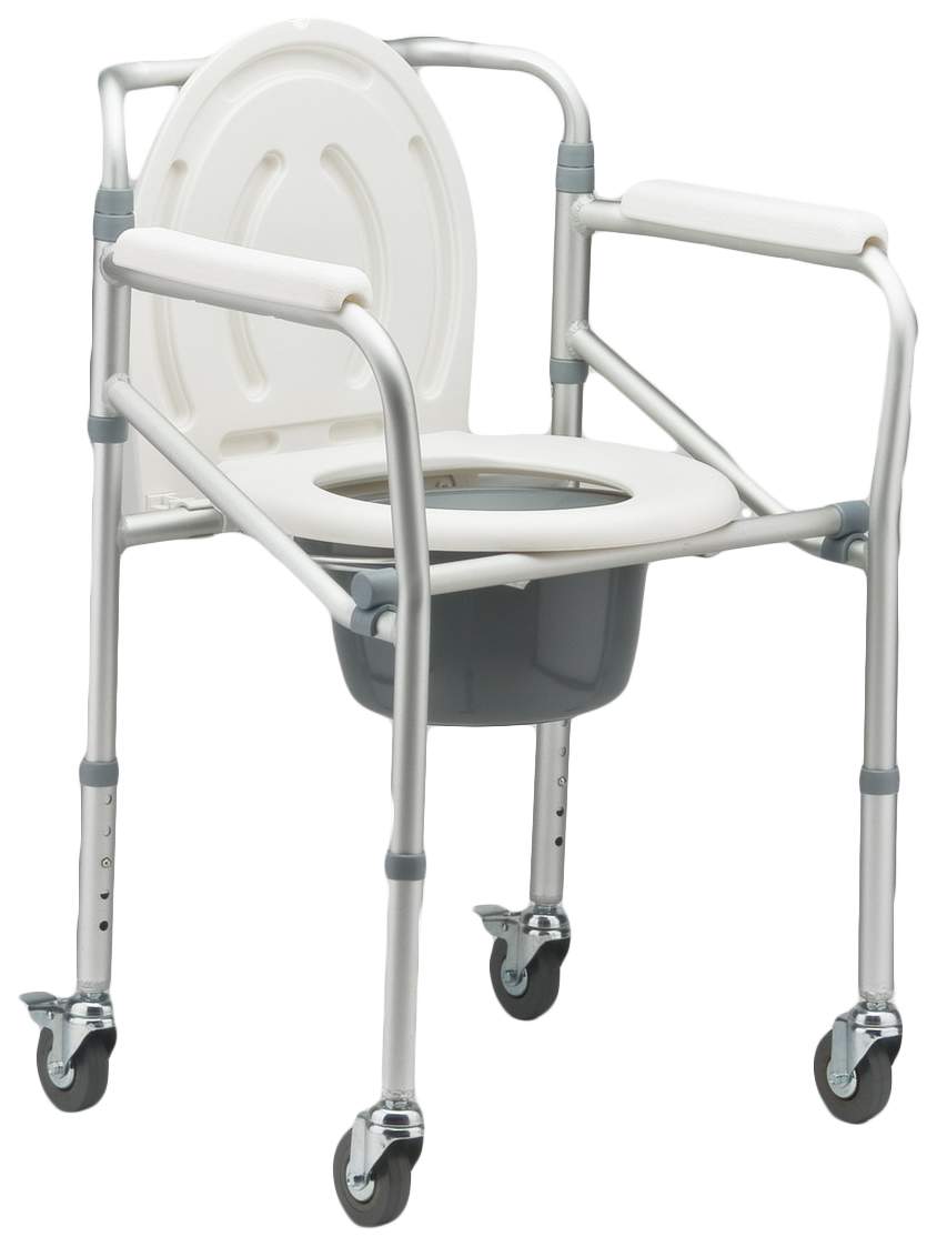 Кресло коляска с санитарным оснащением армед fs696