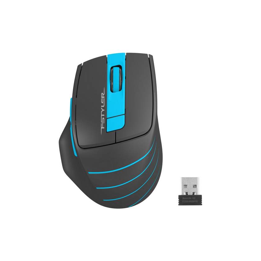  Беспроводная мышь A4Tech Fstyler FG30S Gray/Blue 