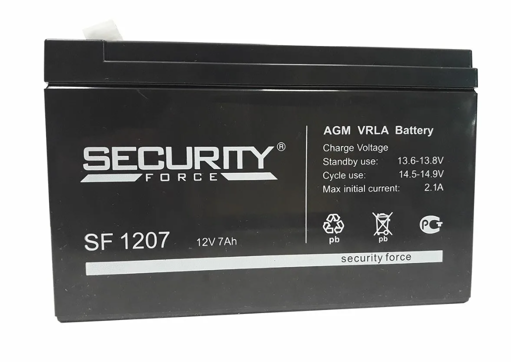 Аккумуляторная батарея свинцово-кислотная 12в,7а/ч. Аккумулятор для эхолота 12 вольт 18 ампер. Security force 12в 7ач. Security force 12в 7ач. Аккумулятор sf 1207 12в/7 а/ч.