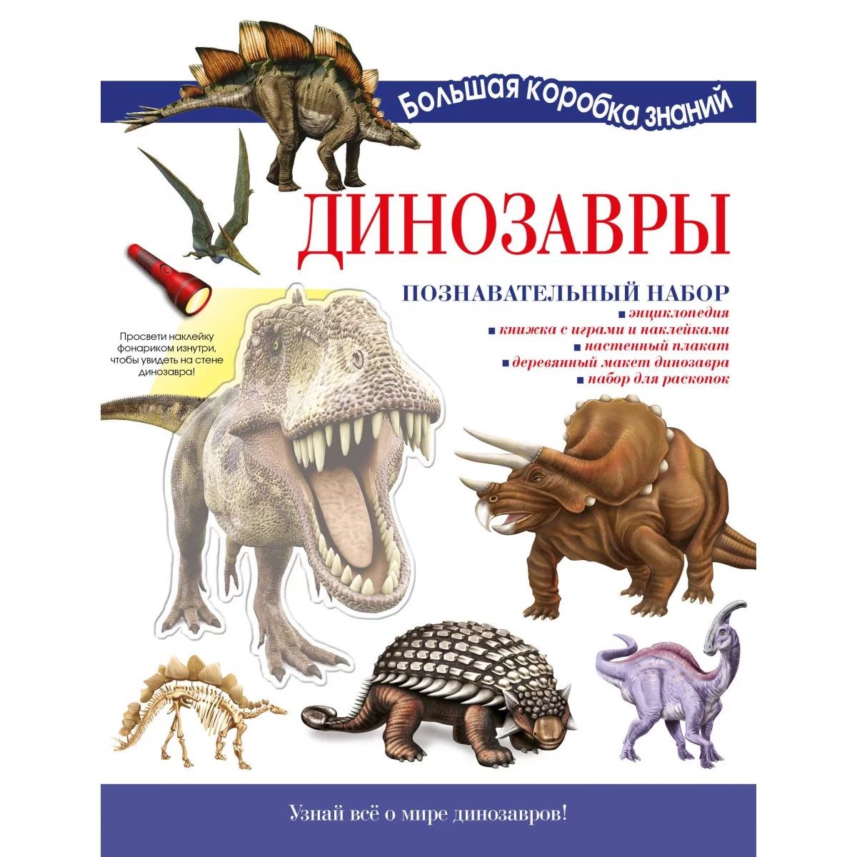 Динозавры. Познавательный набор - купить детской энциклопедии в  интернет-магазинах, цены на Мегамаркет |