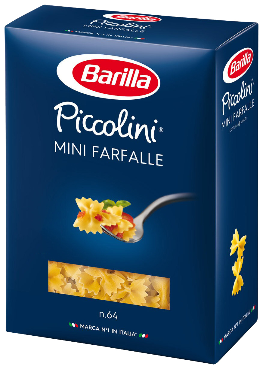 Купить макароны Barilla мини фарфалле 400 г, цены на Мегамаркет | Артикул:  100026488870