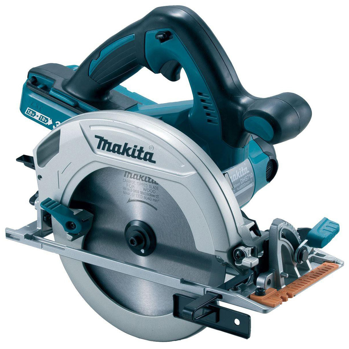 Аккумуляторная циркулярная пила Makita DHS710Z БЕЗ АККУМУЛЯТОРА И З/У -  отзывы покупателей на Мегамаркет | 100000379616