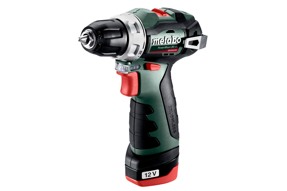 Аккумуляторная дрель-шуруповерт METABO PowerMaxx BS ВL 2х2.0,кейс  (601721500) купить, цены в Москве на Мегамаркет