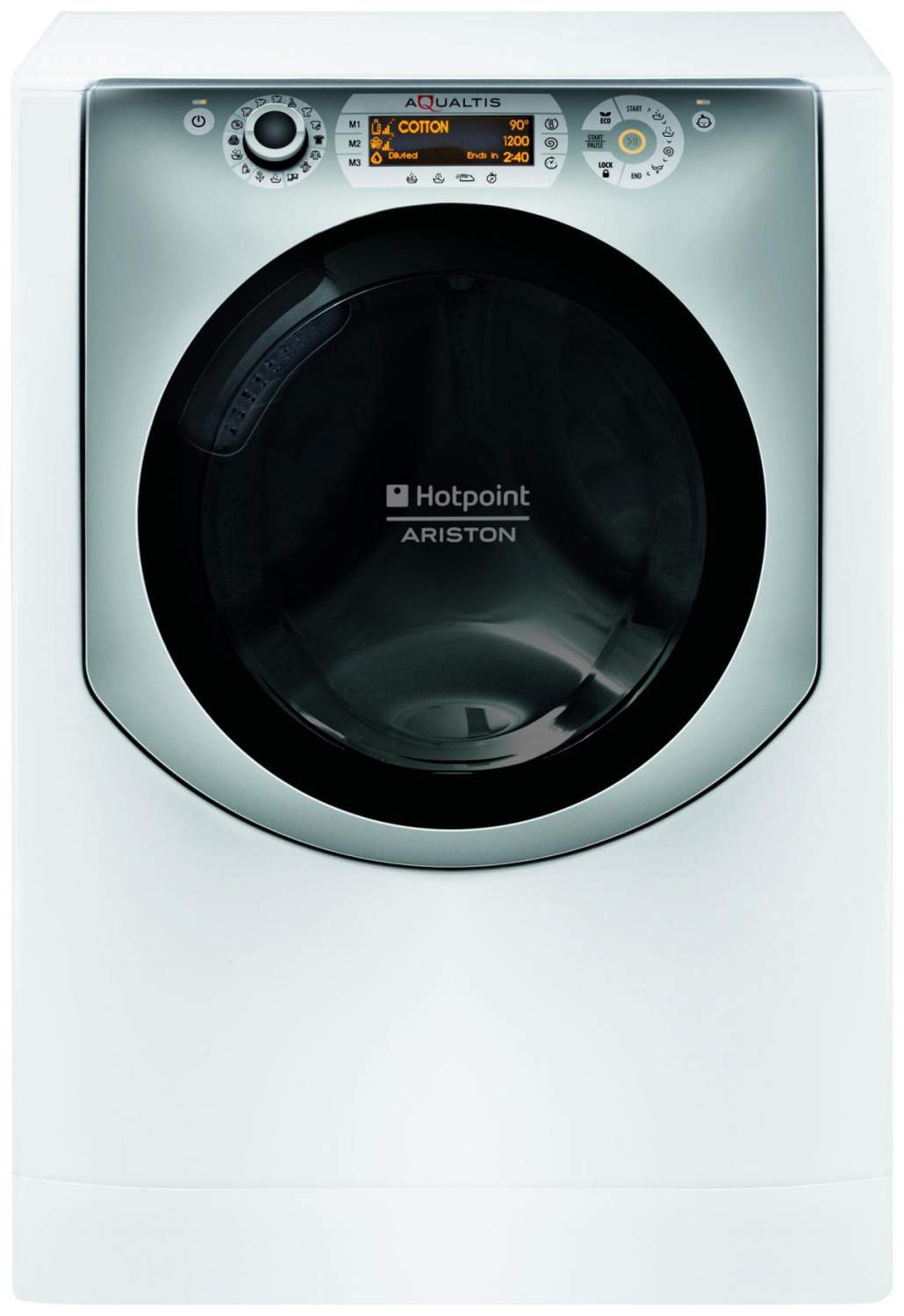 Стиральная машина Hotpoint-Ariston AQS0F 05S (CIS) белый, серебристый –  купить в Москве, цены в интернет-магазинах на Мегамаркет