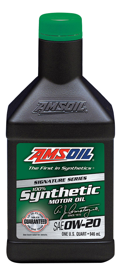 Моторное масло Amsoil Signature Series Synthetic Motor Oil 0W20 0,946 л .