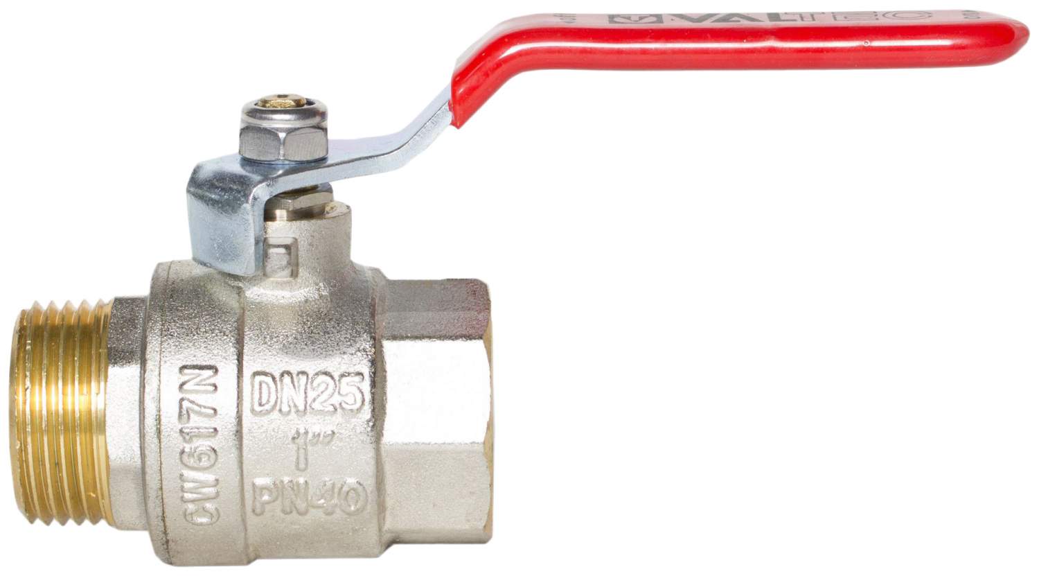 Шаровый кран для воды VALTEC BASE VT.215.N.06 1\" купить, цены в Москве ...