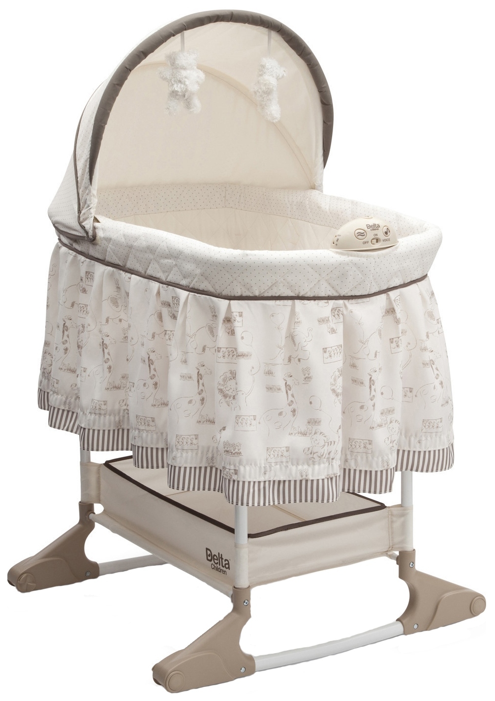 Delta store rocking bassinet