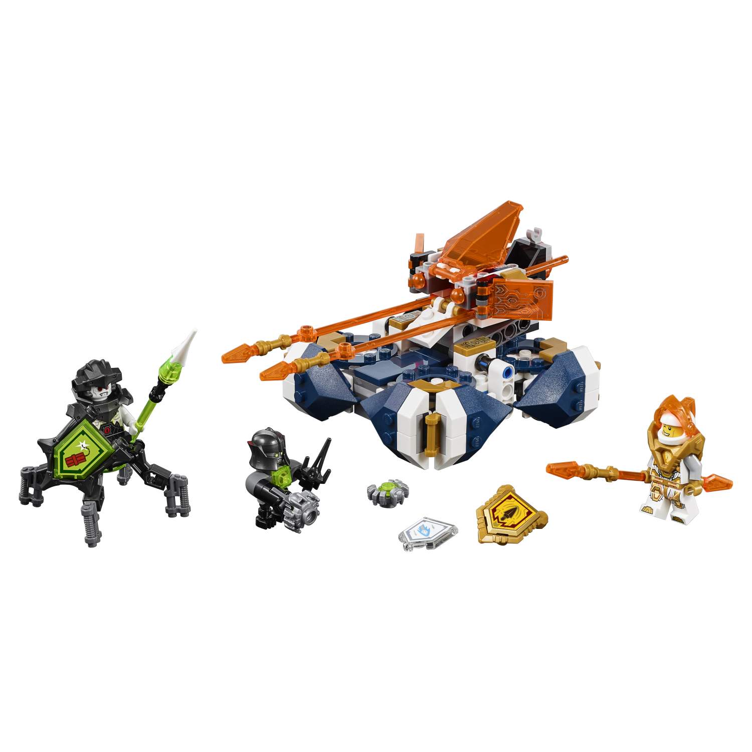 Конструктор LEGO Nexo Knights Летающая турнирная машина Ланса (72001) –  купить в Москве, цены в интернет-магазинах на Мегамаркет