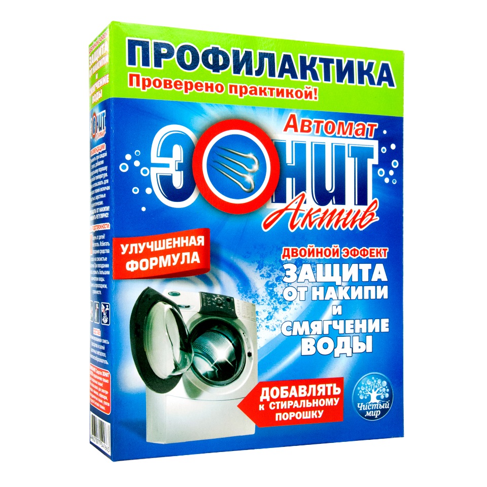 Средство для очистки стиральных машин и смягчения воды «ЭОНИТ» Актив» 500  гр., купить в Москве, цены в интернет-магазинах на Мегамаркет
