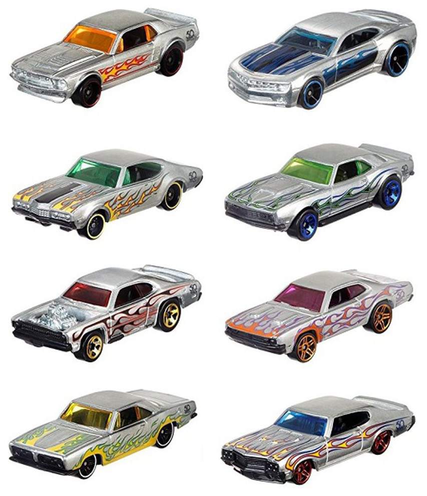 Купить машинка Mattel Hot Wheels Юбилейная FRN23, цены на Мегамаркет