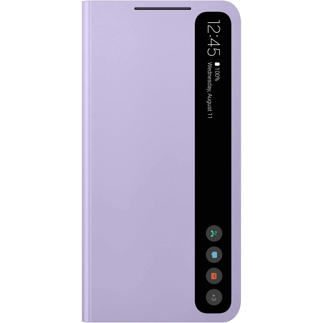 Чехол Samsung Smart Clear View Cover R9 Purple (EF-ZG990CVEGRU), купить в  Москве, цены в интернет-магазинах на Мегамаркет