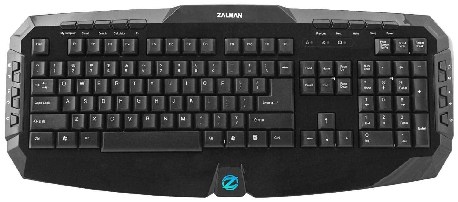 Проводная игровая клавиатура Zalman ZM-K300M Black – купить в