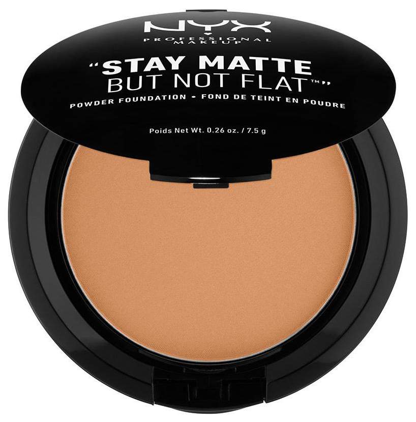 nyx stay matte but not flat liquid foundation chestnut