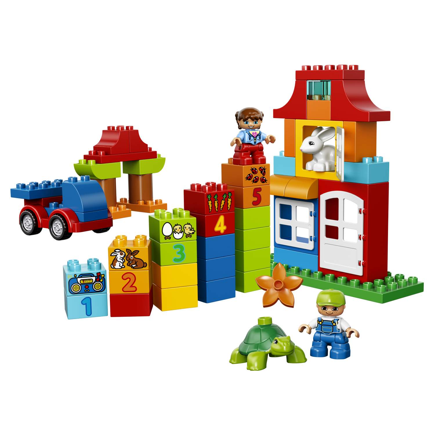 Конструктор LEGO DUPLO My First Набор для весёлой игры (10580) – купить в  Москве, цены в интернет-магазинах на Мегамаркет