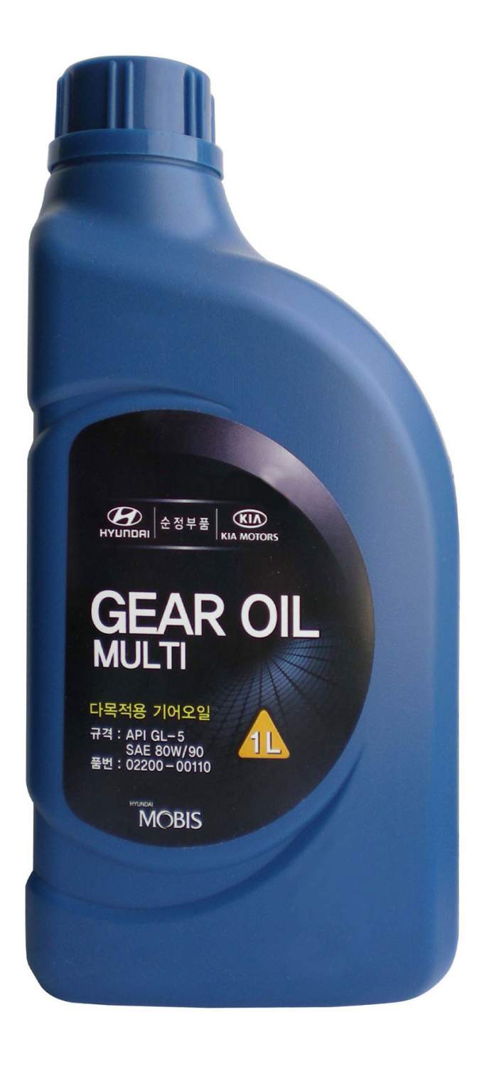 Трансмиссионное масло Hyundai-KIA Gear Oil Multi 80W90 1л 0220000110 -  купить в Москве, цены на Мегамаркет | 100001150515