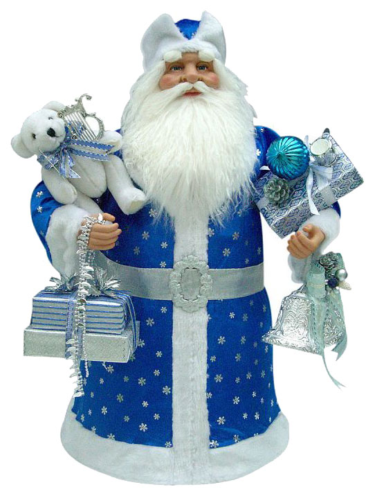 Уникальная пластиковая фигура Деда Мороза создаст неповторимое новогоднее настроение в вашем доме