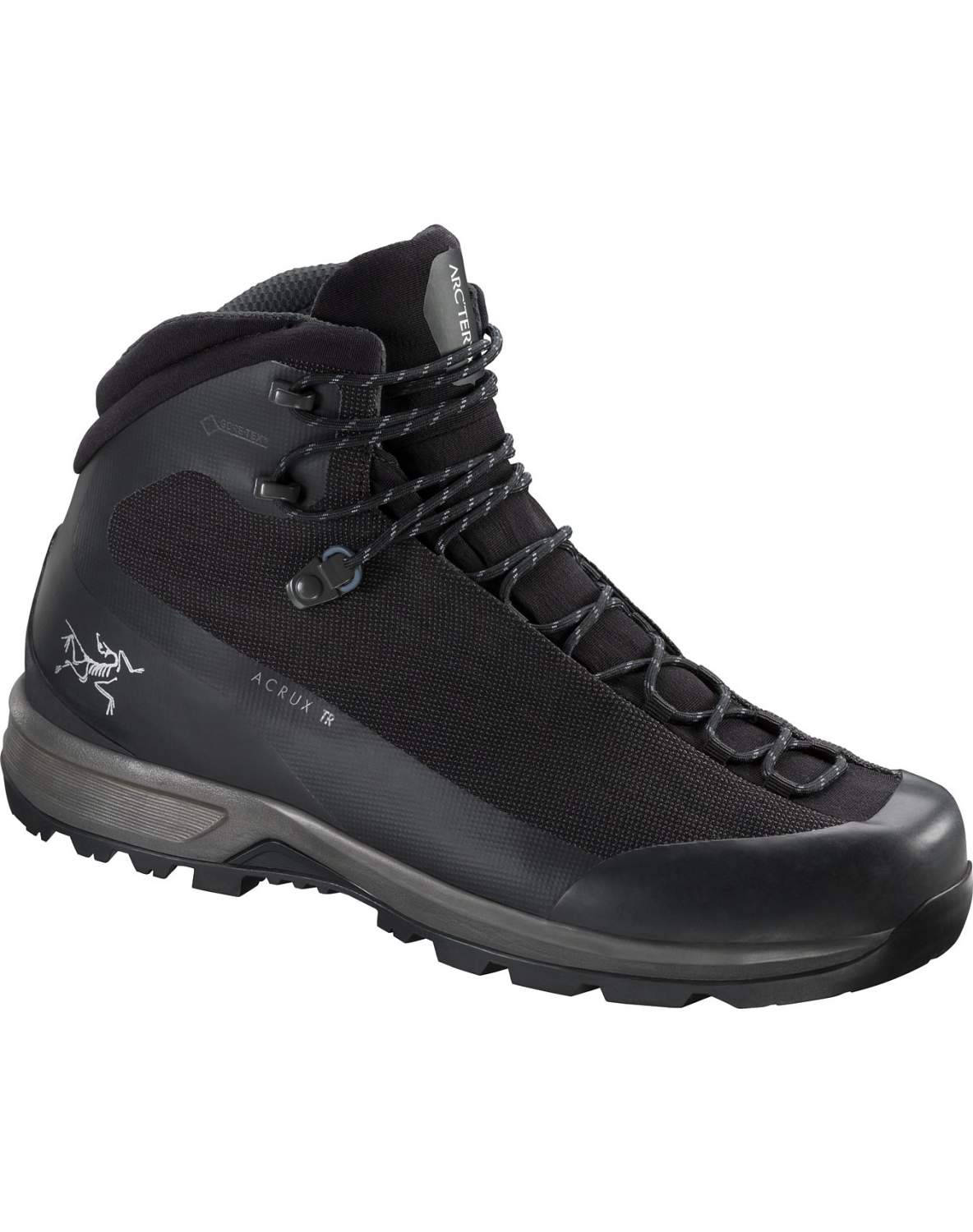 Ботинки Arcteryx Acrux TR GTX, black/neptune, 8.5 UK - отзывы покупателейна Мегамаркет