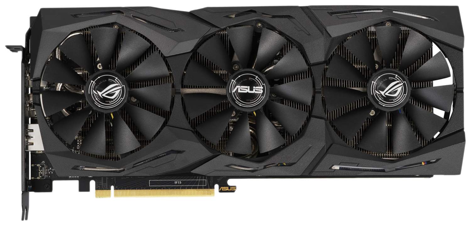 Видеокарта ASUS NVIDIA GeForce RTX 2060 ROG Strix OC  (ROG-STRIX-RTX2060-O6G-GAMING) - отзывы покупателей на Мегамаркет