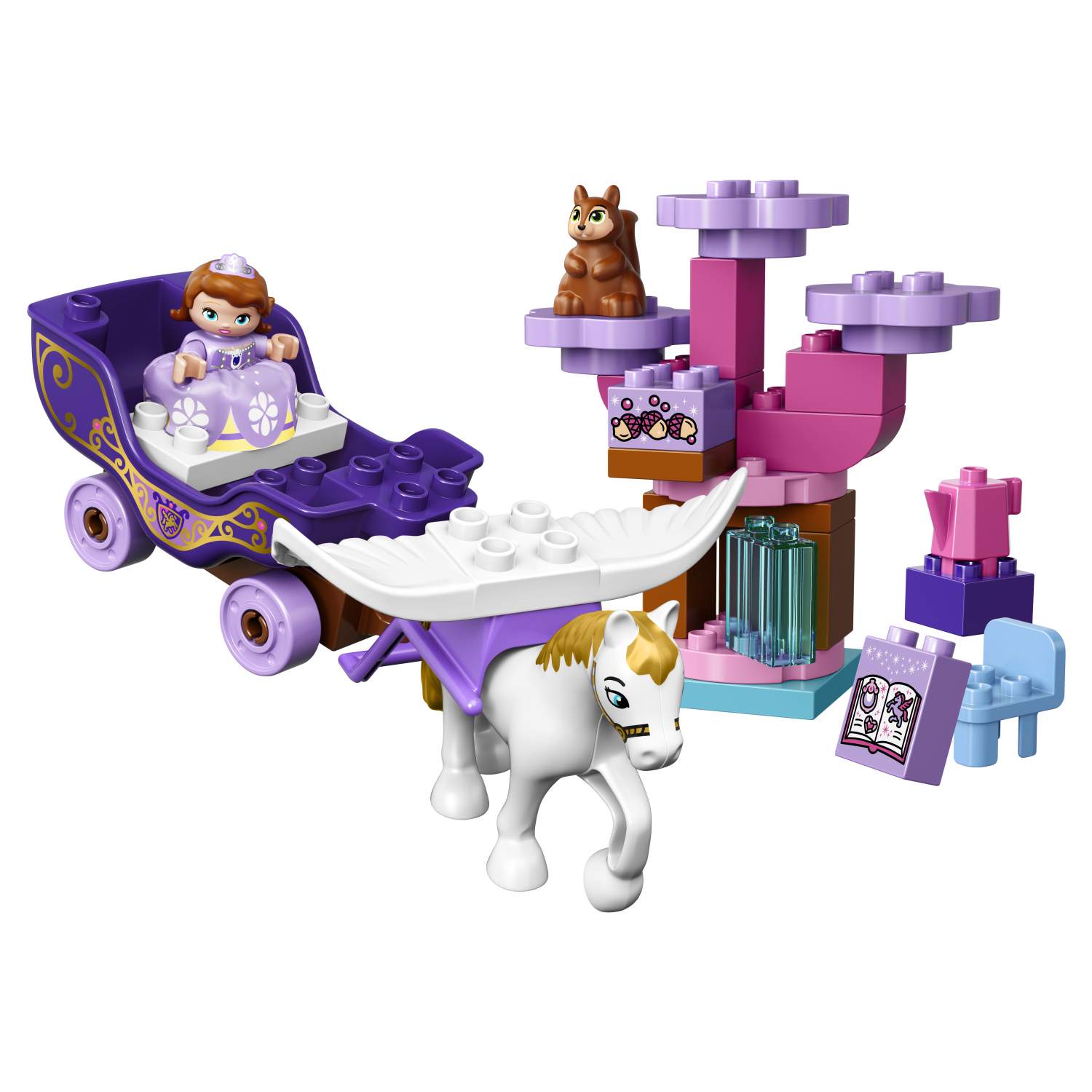 Купить конструктор LEGO DUPLO Sofia the Firs Волшебная карета Софии  Прекрасной (10822), цены на Мегамаркет | Артикул: 100000075516