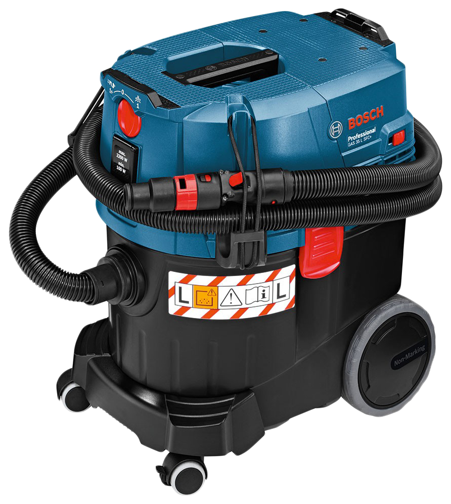 Строительный пылесос Bosch GAS 35 L SFC+ Professional 06019C3000 купить в  интернет-магазине, цены на Мегамаркет