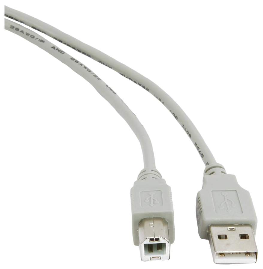 Кабель Gembird USB A-USB B, M-M 1,8м White (CC-USB2-AMBM-6) - отзывы  покупателей на маркетплейсе Мегамаркет | Артикул: 100023800716