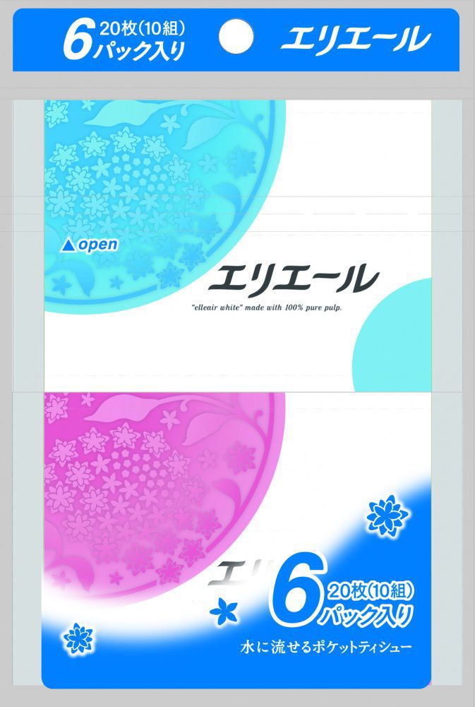 Бумажные носовые платки Elleair - купить бумажные носовые платки ...