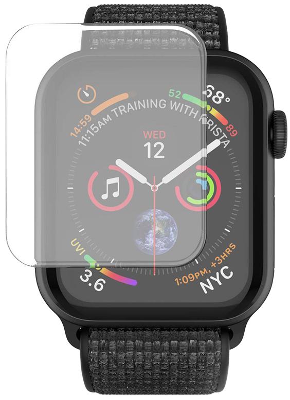 Whitestone Dome Glass Apple Watch Series 4 5 44mm Clear