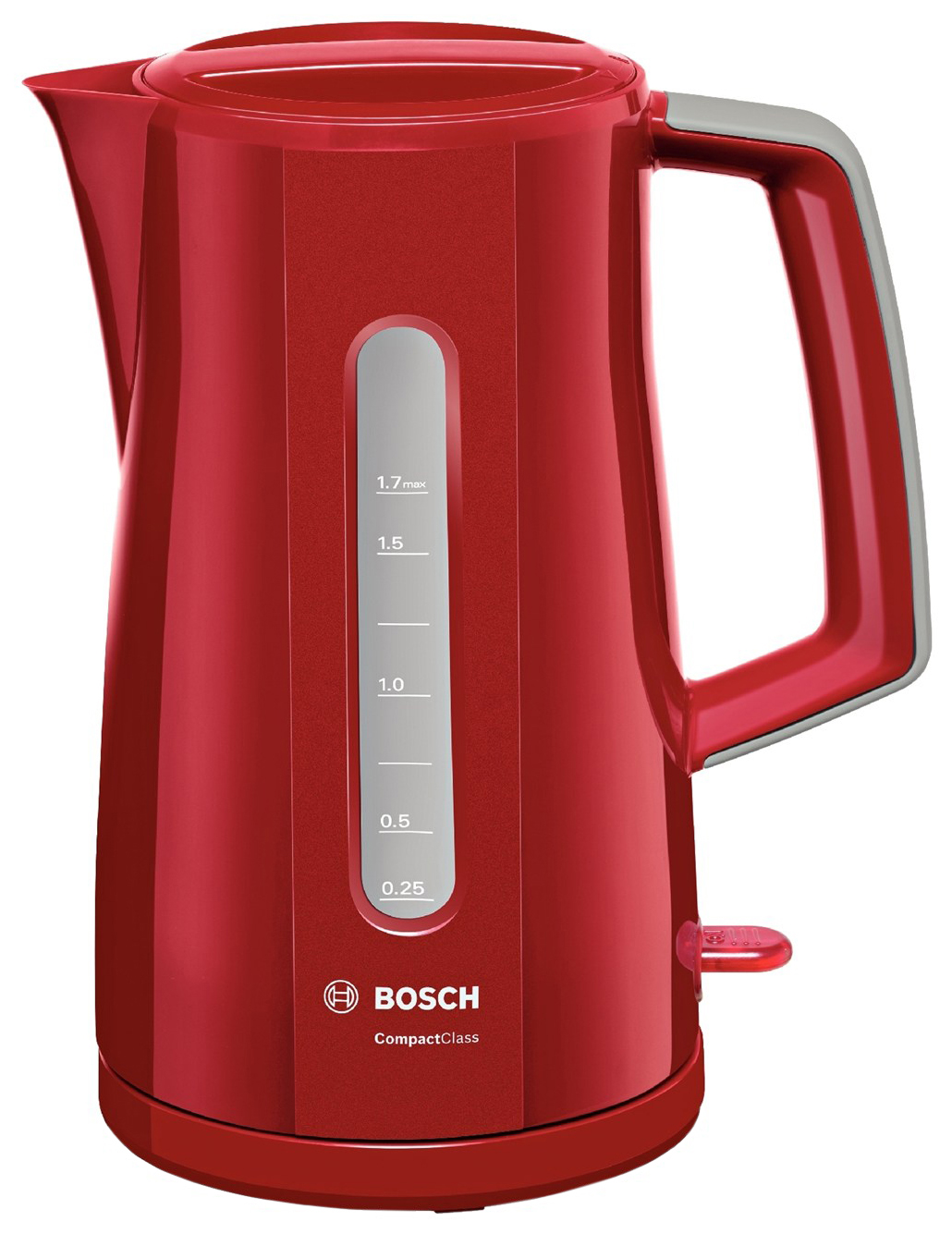 Чайник электрический Bosch CompactClaSS 1.7 л красный - отзывы покупателей  на маркетплейсе Мегамаркет | Артикул: 100000085318