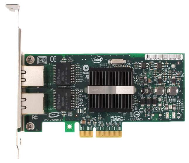 Сетевая карта Intel EXPI9402PTBLK PRO/1000 PT Dual Port, купить в ...