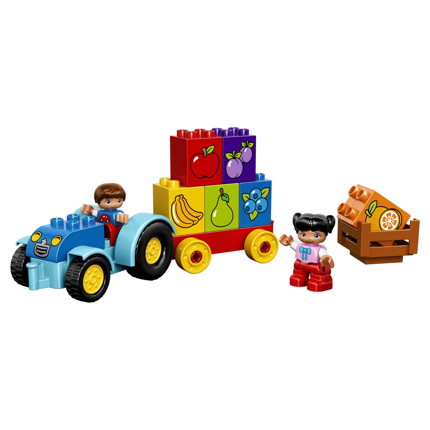 Купить конструктор LEGO DUPLO My First Мой первый трактор (10615), цены на  Мегамаркет | Артикул: 100000075219