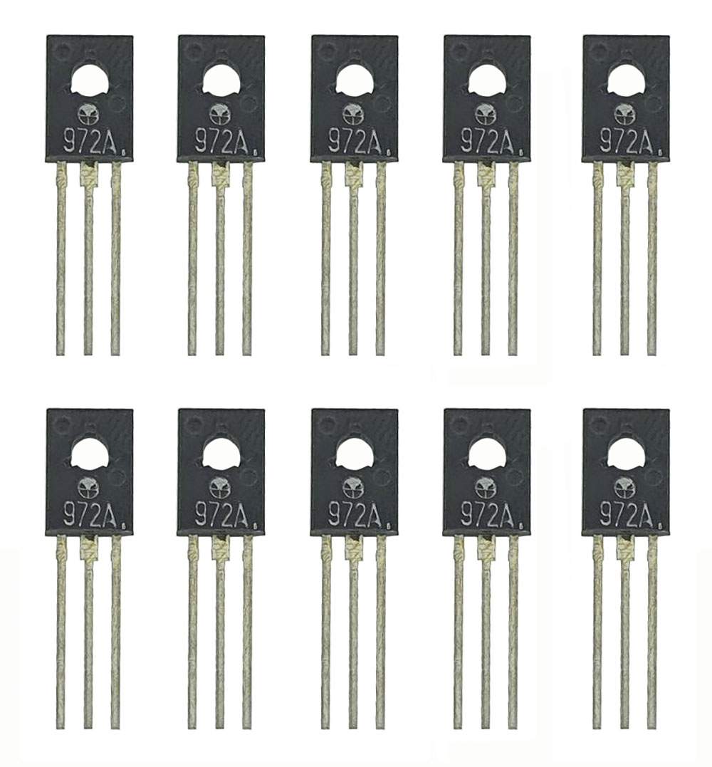 Транзистор КТ972А, 10 штук / Аналоги: 2Т972А, BD263 / n-p-n ...