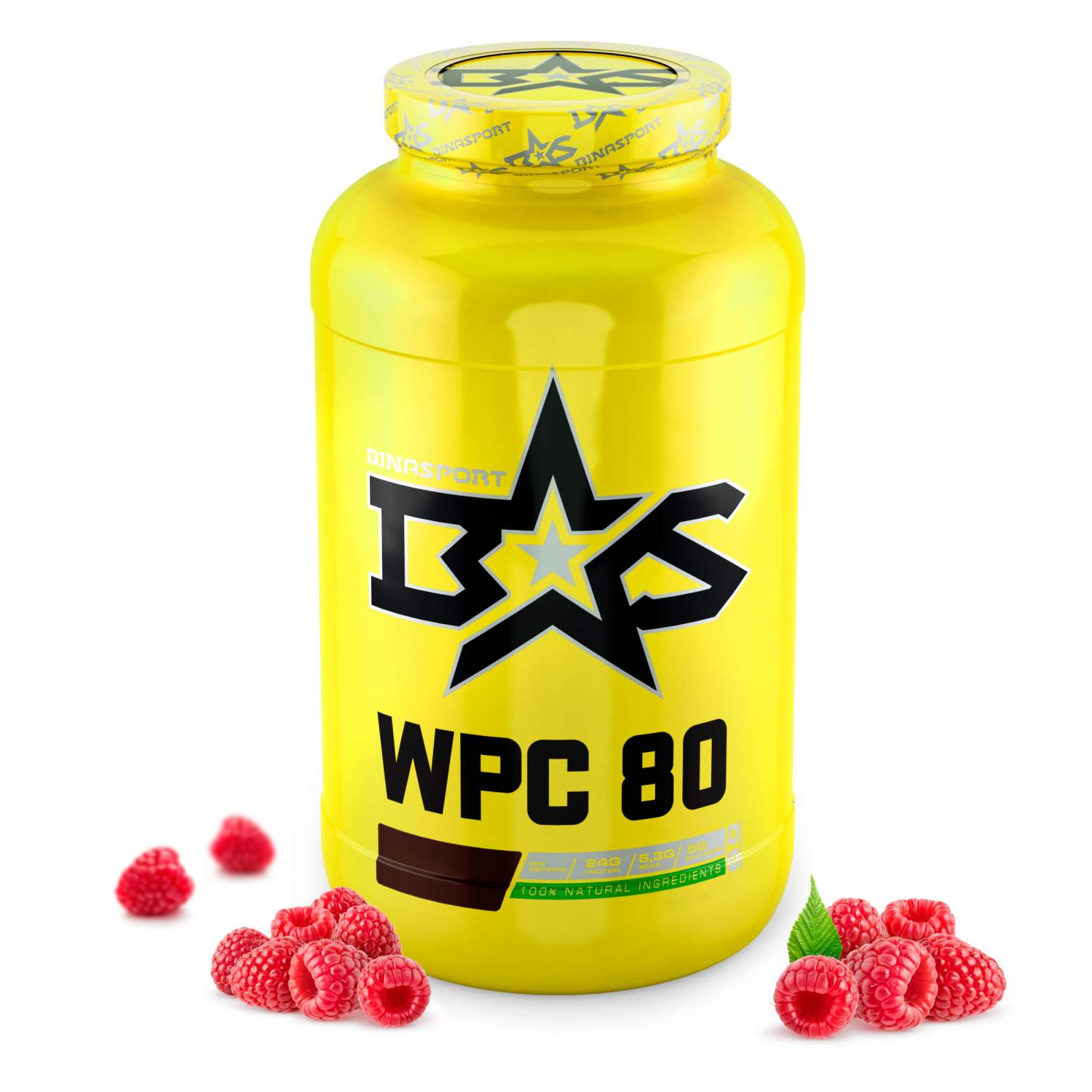 Протеин Binasport WPC 80 Whey Protein, 1300 г, raspberry - отзывы  покупателей на Мегамаркет | 100023920304