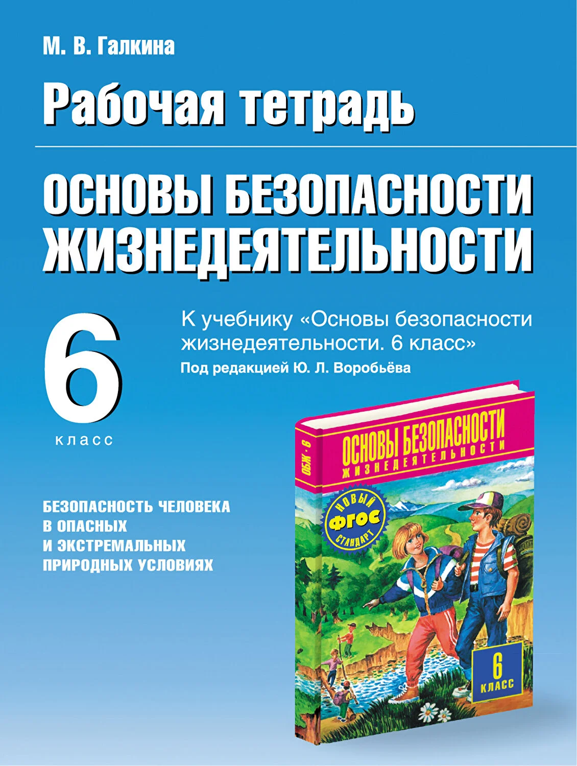 Рабочая тетрадь Основы безопасности жизнедеятельности 6 класс Галкина М. В.  - купить рабочей тетради в интернет-магазинах, цены на Мегамаркет |