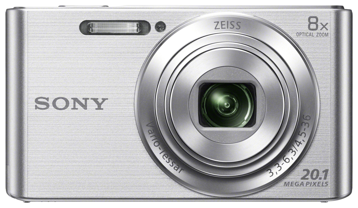 Фотоаппарат цифровой компактный Sony CyberShot DSC-W830 Silver - отзывы  покупателей на маркетплейсе Мегамаркет | Артикул: 100000010320