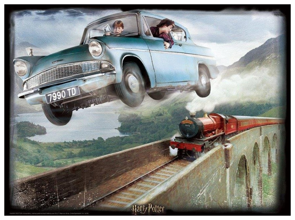 Пазл 3d Prime 3d 500 Эл. Летающая машина (Harry Potter’s Ford Anglia)