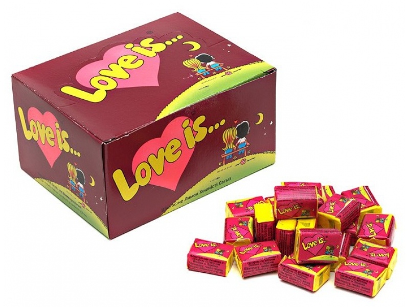 Коробочка для макарун с PVC крышкой Love is sweet, 19,5 х 5 х 4,5 см