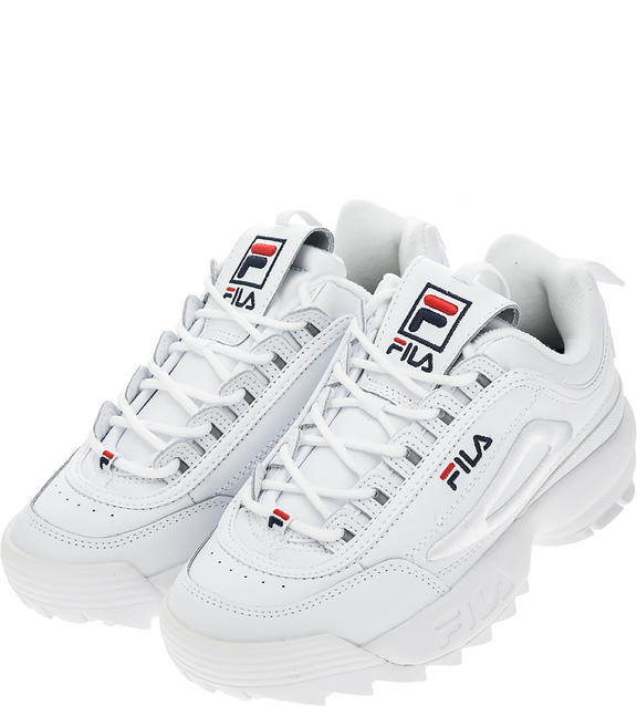 Fila кроссовки женские белые