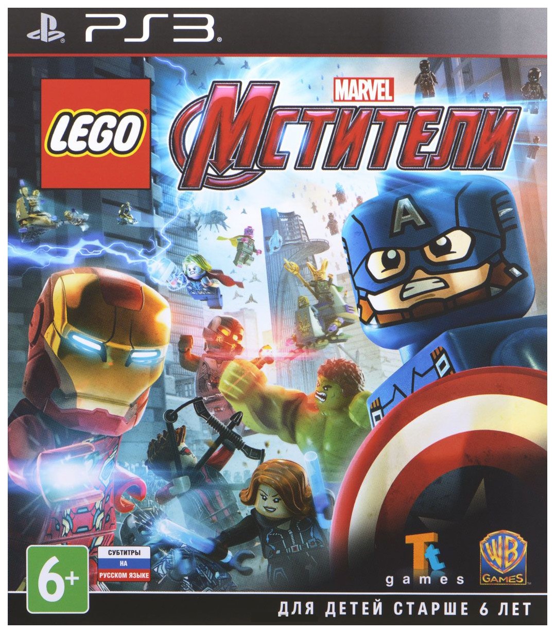 Игра LEGO: Marvel Мстители для PlayStation 3 - купить в Москве, цены на  Мегамаркет | 100000036421