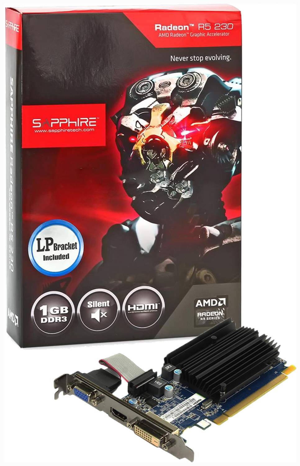 Видеокарта Sapphire AMD Radeon R5 230 (11233-01-10G) – купить в Москве,  цены в интернет-магазинах на Мегамаркет