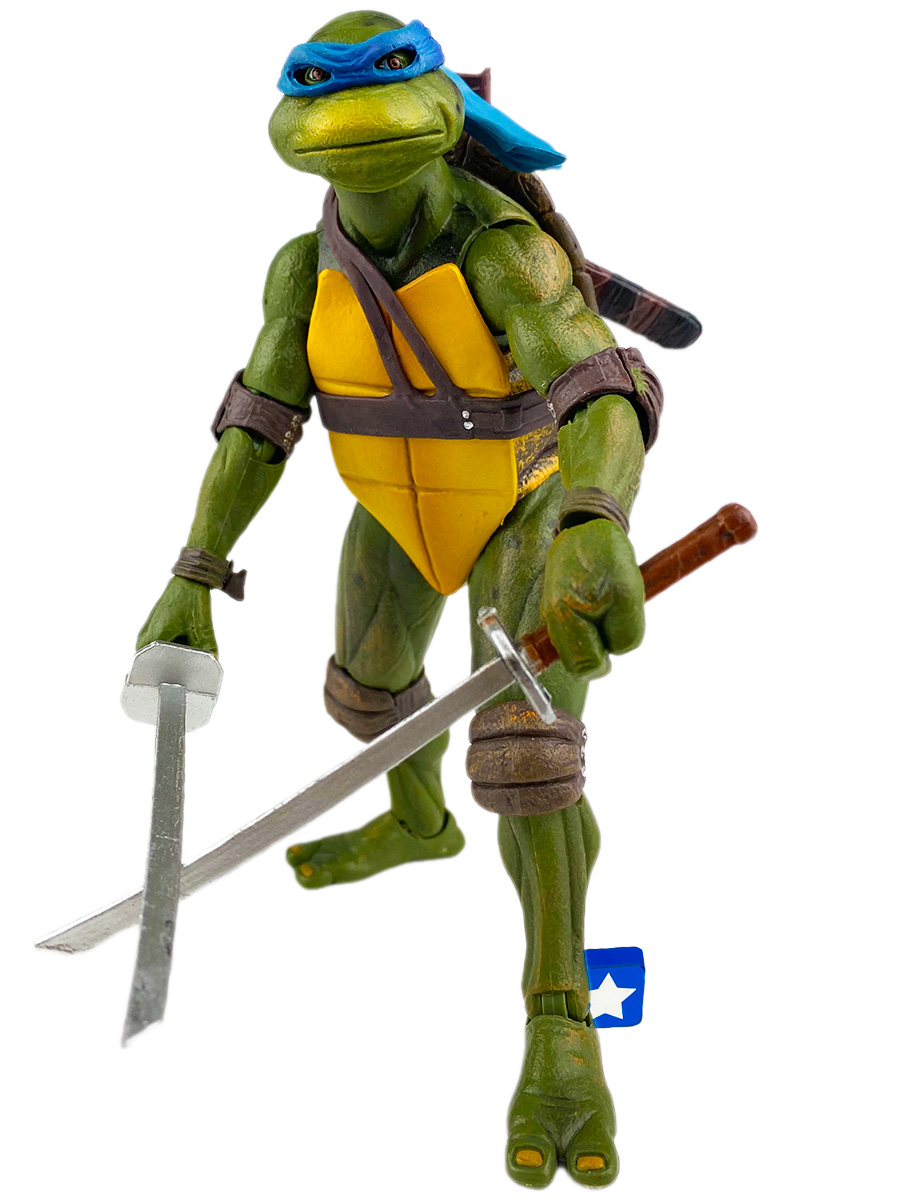 Фигурка StarFriend Черепашки Ниндзя Леонардо TMNT подвижная аксессуары 16,5  см - купить в Москве, цены на Мегамаркет | 600010007351