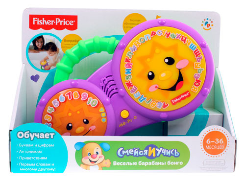 Развивающая игрушка Fisher Price Ученый Щенок английский и русский язык