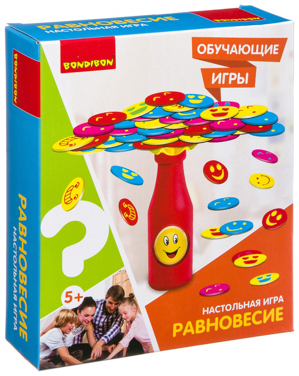 Купить обучающие игры Bondibon Настольная игра «РАВНОВЕСИЕ», BOX  14.2x4x17.2, цены на Мегамаркет | Артикул: 100025369022