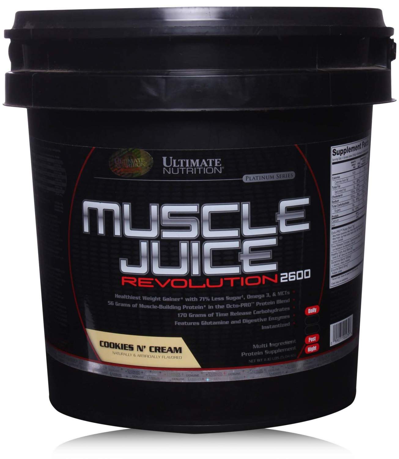 Гейнер Ultimate Nutrition Muscle Juice Revolution, 5000 г, cookies