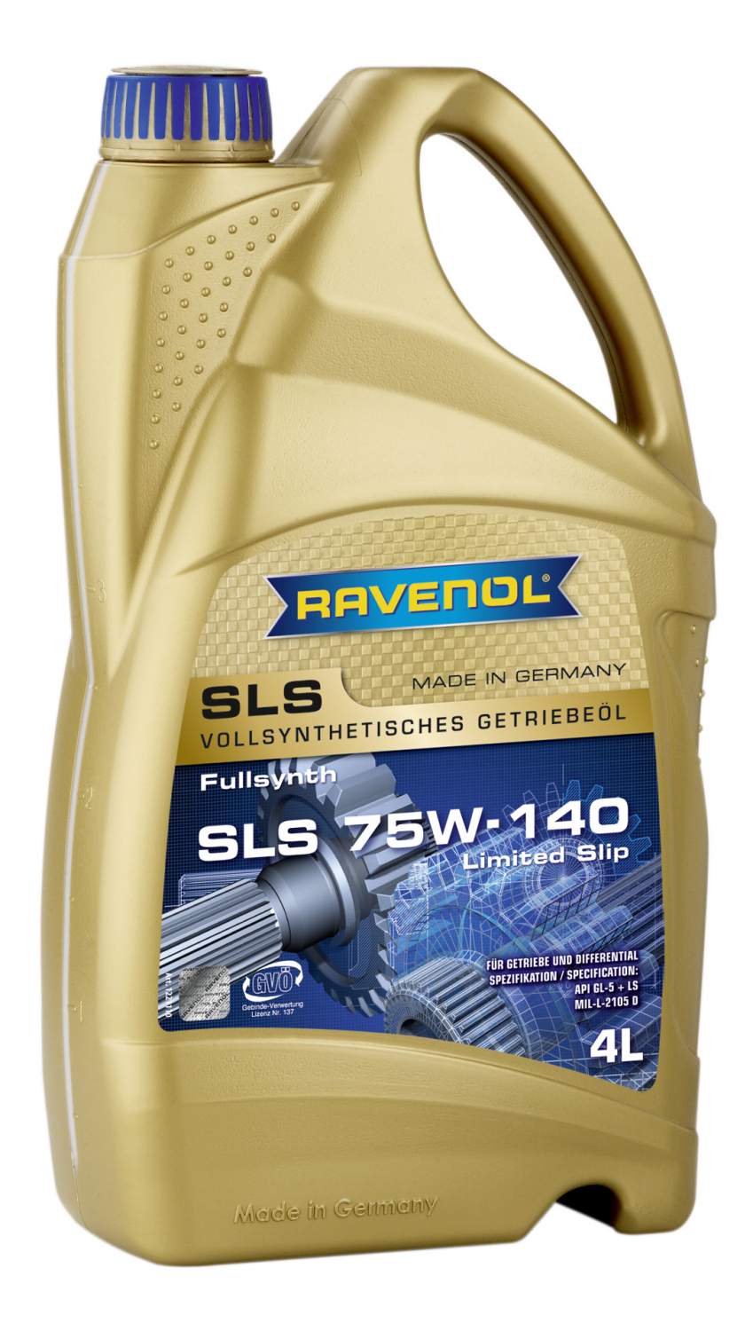 Трансмиссионное масло RAVENOL SLS 75w140 4л 1221110-004 - купить в Москве,  цены на Мегамаркет | 100000415723