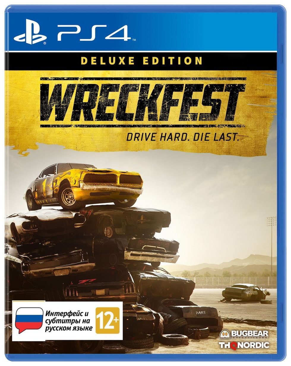 Игра Wreckfest. Deluxe Edition для PlayStation 4 – купить в Москве, цены в  интернет-магазинах на Мегамаркет