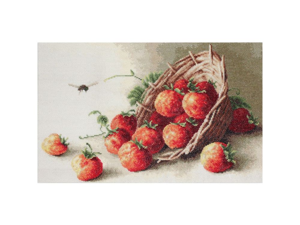 Комментарии к схеме вышивки «корзинка с ягодами» (№295689)