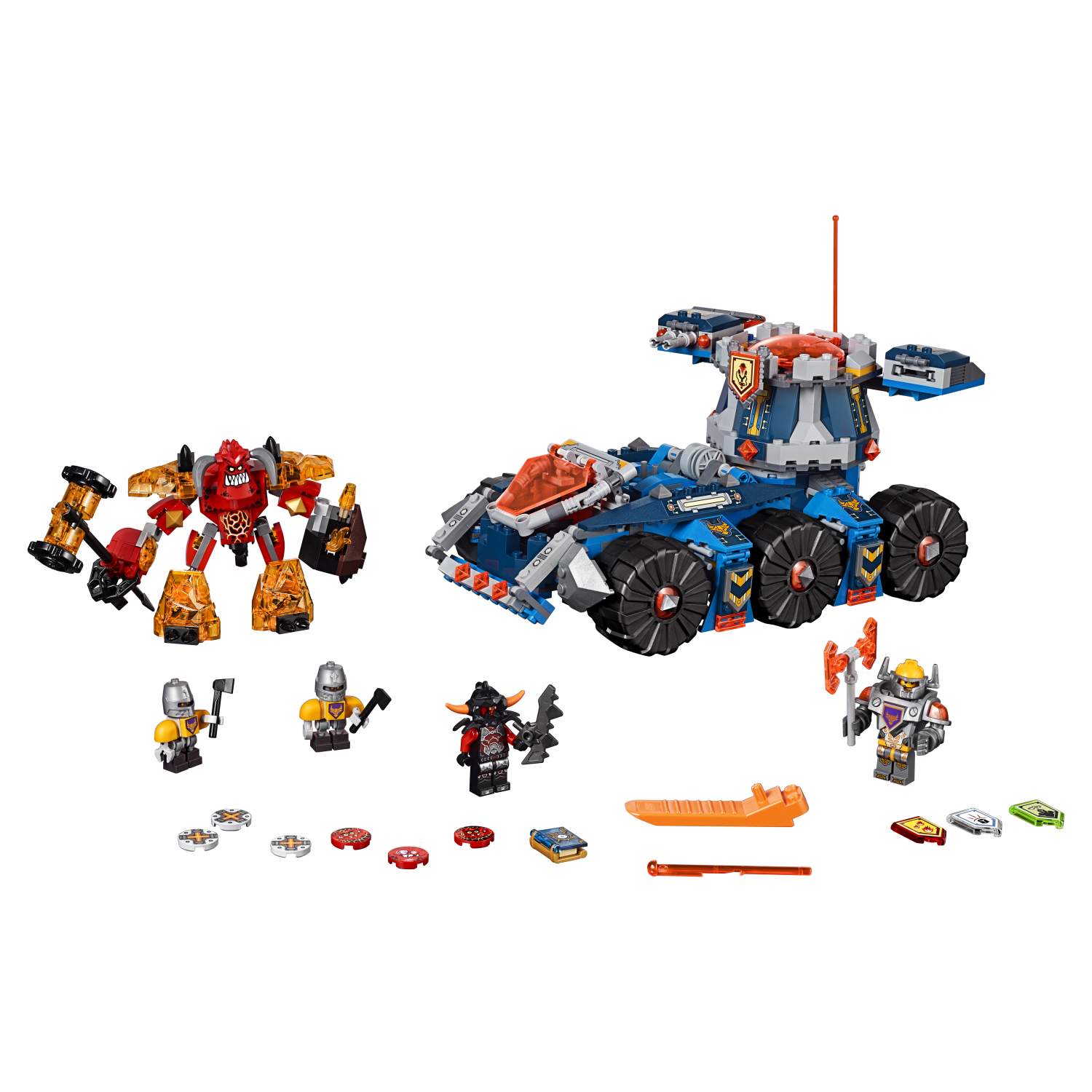 Отзывы о конструктор LEGO Nexo Knights Башенный тягач Акселя (70322) -  отзывы покупателей на Мегамаркет | конструкторы LEGO 70322 - 100000075424