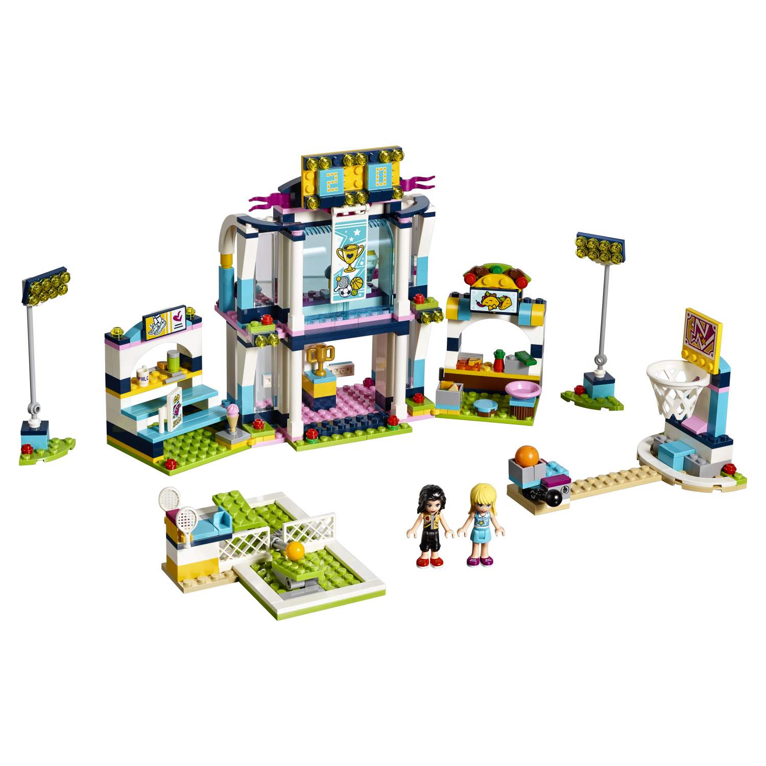 Конструктор LEGO Friends Спортивная арена для Стефани (41338) - отзывы  покупателей на Мегамаркет